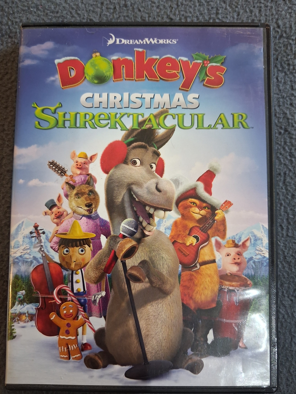 DreamWorks Donkey's Christmas Shrektacular DVD